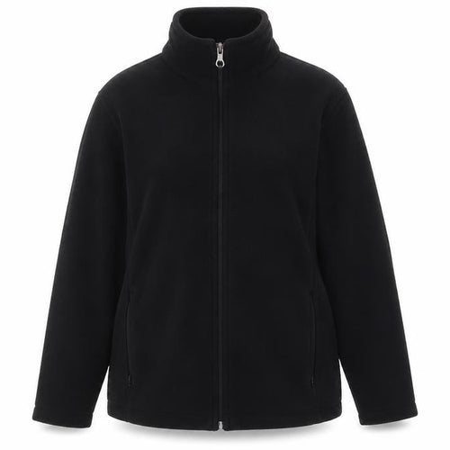Marks and Spencer Women Black UK 16 Fleece Full Zip Jacket Pockets