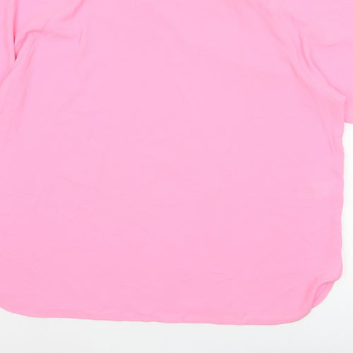 Marks and Spencer Women Pink UK 20 Dolman Sleeve Blouse