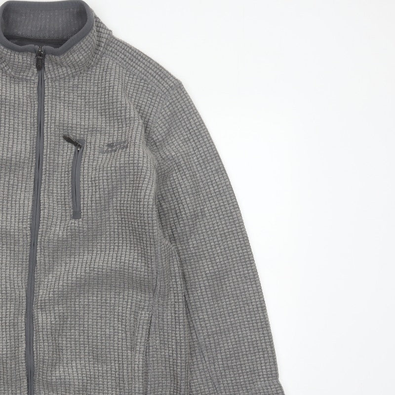 Weird Fish Men’s Grey M Fleece Full Zip Outdoor Jacket