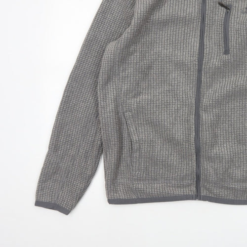 Weird Fish Men’s Grey M Fleece Full Zip Outdoor Jacket