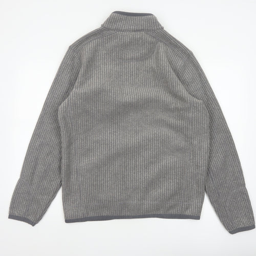 Weird Fish Men’s Grey M Fleece Full Zip Outdoor Jacket