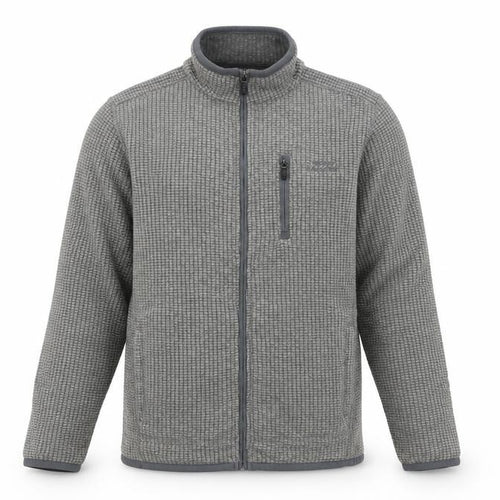 Weird Fish Men’s Grey M Fleece Full Zip Outdoor Jacket