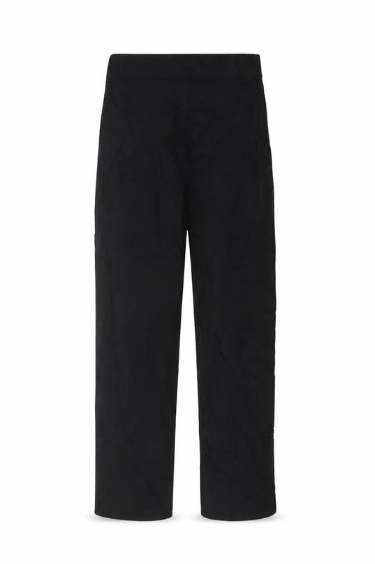 M&S Women’s Black Size 10 Long Straight Stretch Trousers