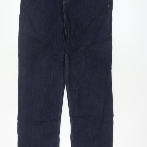 Marks and Spencer Women’s Blue UK 12 Regular Straight Stretch Jeans