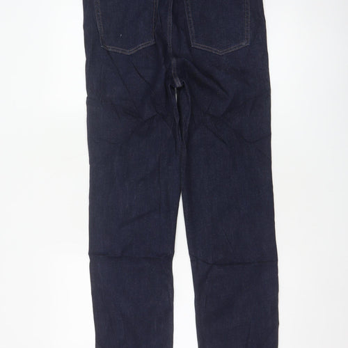 Marks and Spencer Women’s Blue UK 12 Regular Straight Stretch Jeans