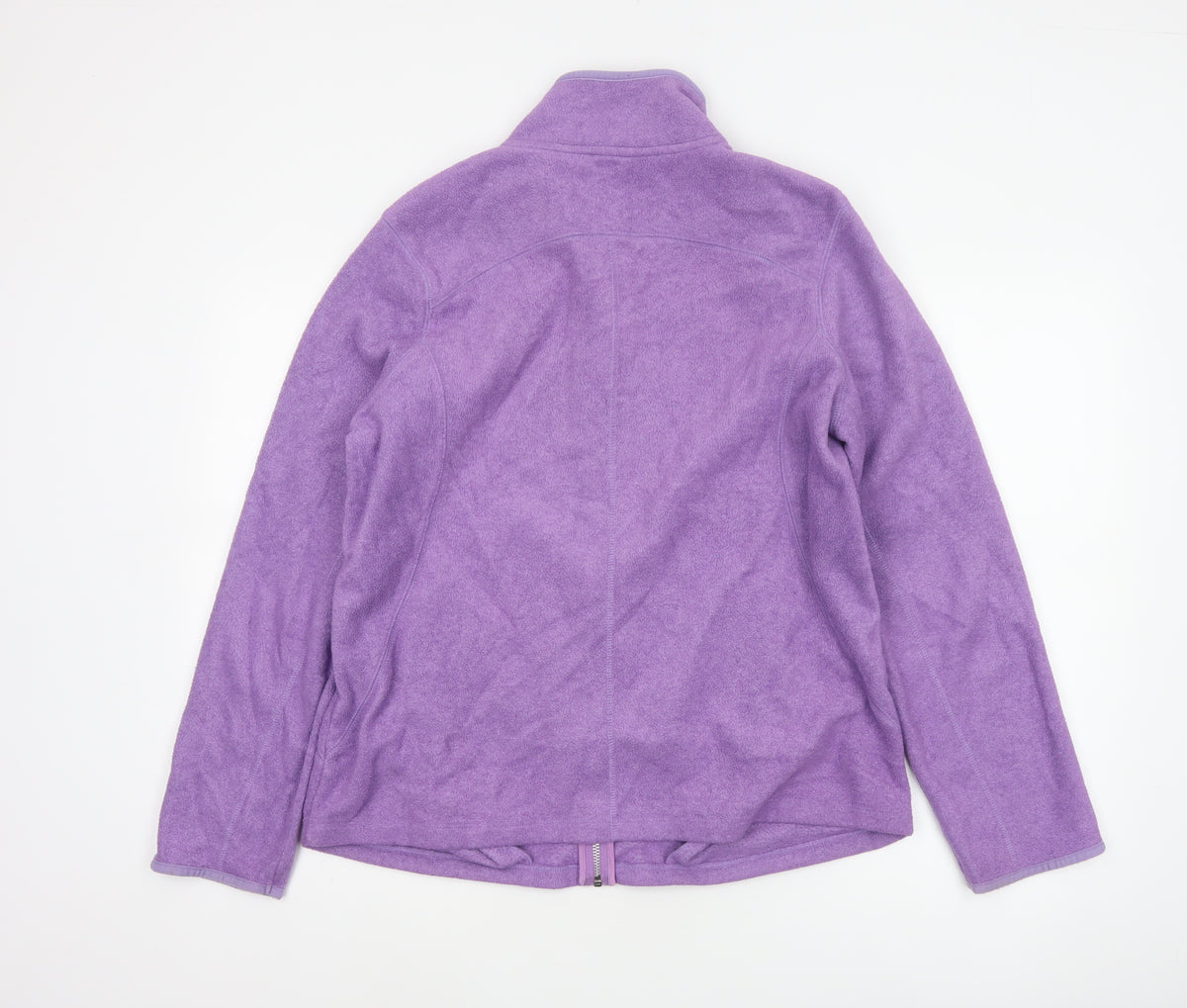 Maine New England Women’s Purple Size 16 Fleece Full Zip Jacket