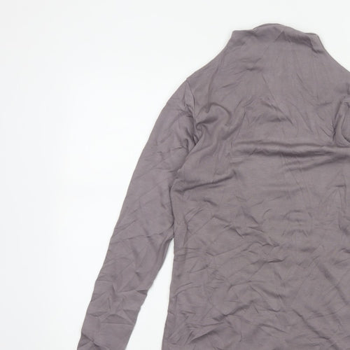 Heatgen Women’s Grey Size 14 Thermal High Neck Long Sleeve Stretch Top