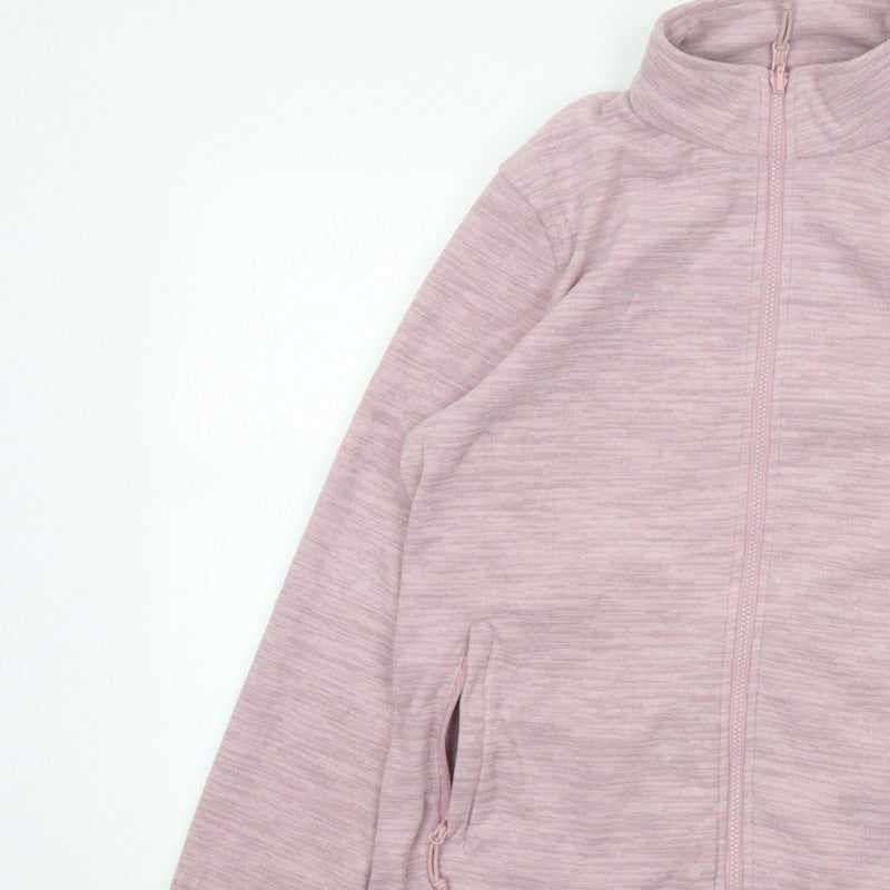 Mountain Warehouse Women Pink UK 14 Fleece Full Zip Outdoor Jacket
