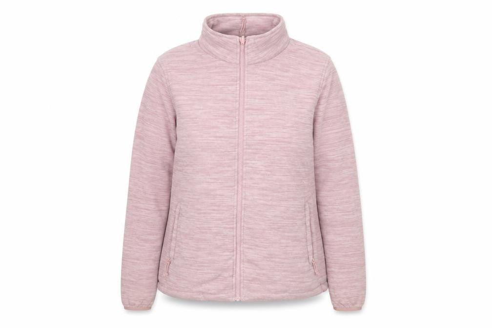 Mountain Warehouse Women Pink UK 14 Fleece Full Zip Outdoor Jacket