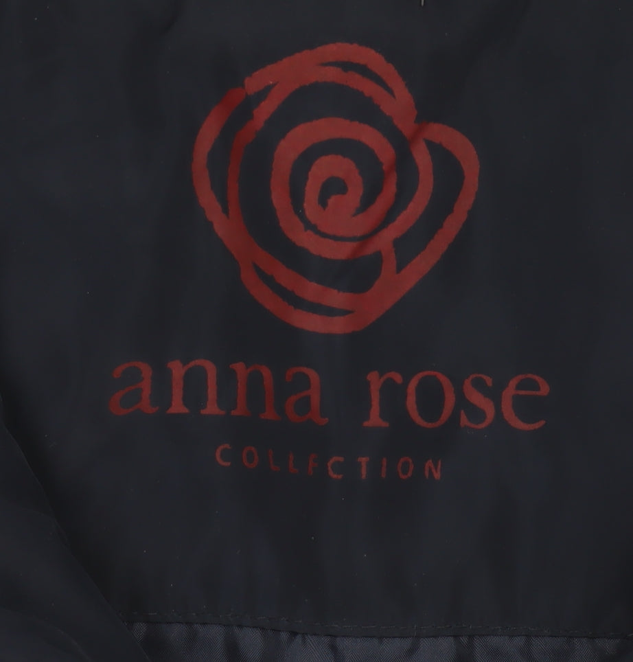 Anna Rose Women’s Blue Size 22 Padded Zip Bodywarmer Waistcoat