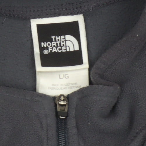The North Face Men’s Black L 1/4 Zip Fleece Sweatshirt Outdoor