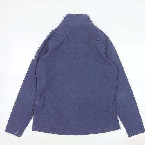 Craghoppers Women’s Blue UK 12 1/4 Zip Fleece Pullover Sweatshirt