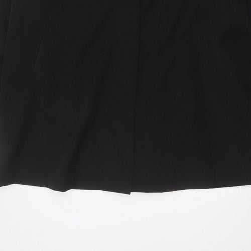 Bhs Women’s Black Size 20 Hooded Mid-Length Overcoat