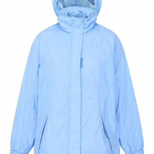 Regatta Women Blue Size 10 Isolite Waterproof Hooded Rain Jacket
