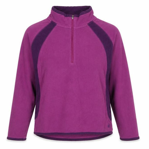Peter Storm Women’s Purple Size 14 1/4 Zip Fleece Pullover Sweatshirt