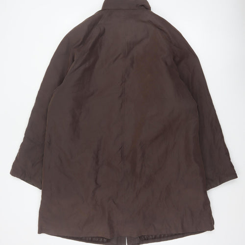 Berghaus Fashion Women’s Brown Size 14 Long Zip Outdoor Overcoat