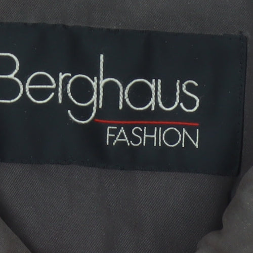 Berghaus Fashion Women’s Brown Size 14 Long Zip Outdoor Overcoat