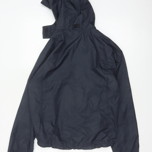 Dunlop Women’s Black Pink Golf Windbreaker Hooded Jacket Size 10