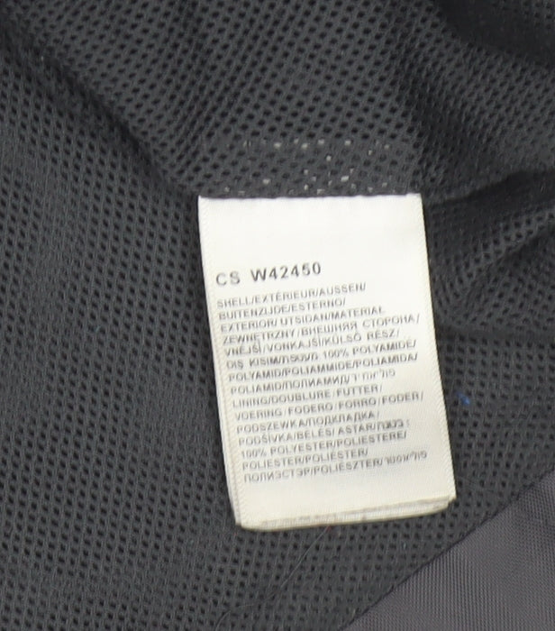 Additional view of Wrangler Women’s Black M Military Jacket Collared Logo Pocket Zip