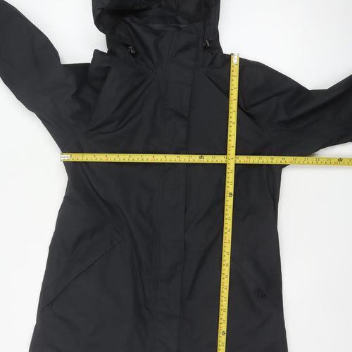 Peter Storm Women’s Black Size 14 Hooded Waterproof Parka Jacket