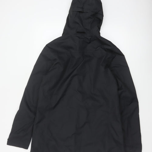 Peter Storm Women’s Black Size 14 Hooded Waterproof Parka Jacket