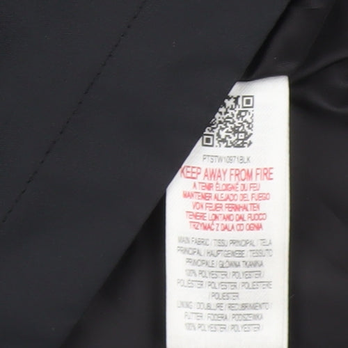 Peter Storm Women’s Black Size 14 Hooded Waterproof Parka Jacket