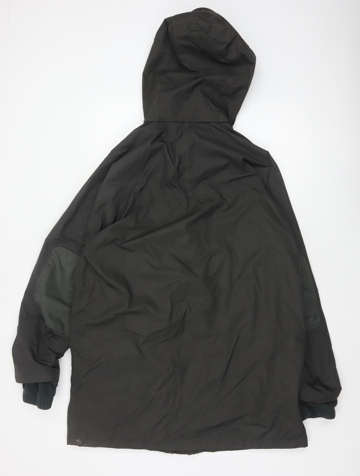 Hoggs Professional Men Black M Nylon Hooded Parka Workwear Coat