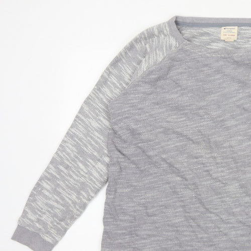 Champion Unisex Adults Grey XL Colourblock Raglan Jersey T-Shirt
