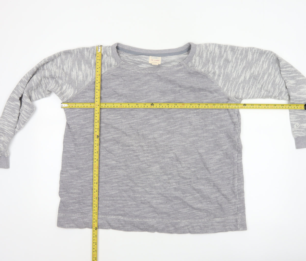 Champion Unisex Adults Grey XL Colourblock Raglan Jersey T-Shirt