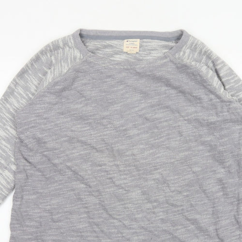Champion Unisex Adults Grey XL Colourblock Raglan Jersey T-Shirt
