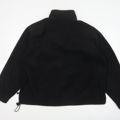 Timberland Men’s Black XL 1/4 Zip Polartec Fleece Sweatshirt