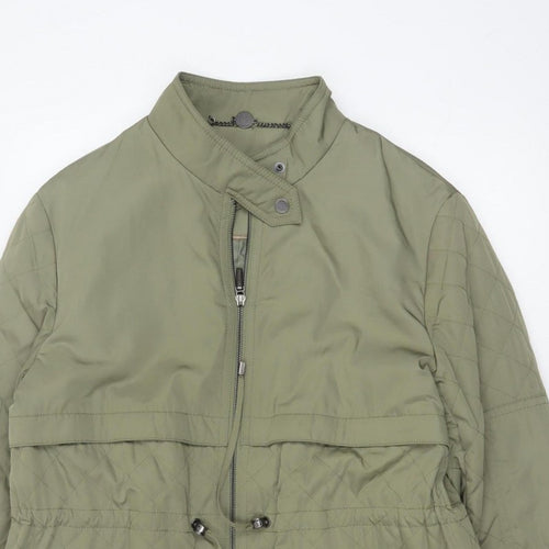 Marks and Spencer Autograph Women Green UK 12 Quilted Parka Coat
