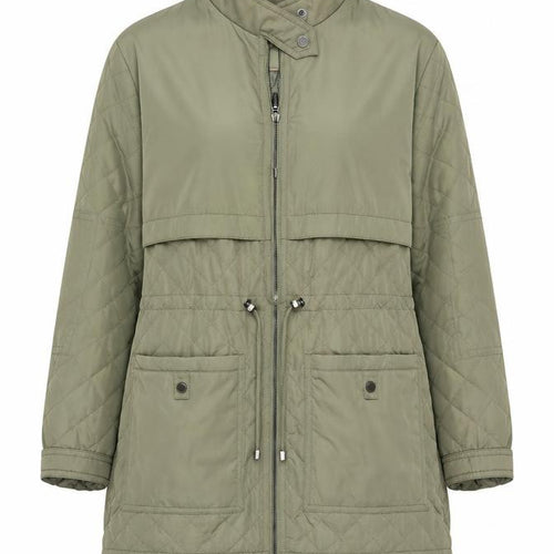 Marks and Spencer Autograph Women Green UK 12 Quilted Parka Coat
