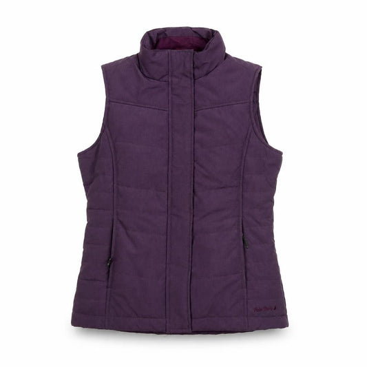 Peter Storm Women's Purple UK 12 Padded Gilet Waistcoat Zip Pockets