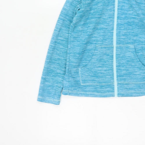 Mountain Warehouse Unisex Kids Blue 9-10 Years Full Zip Hoodie