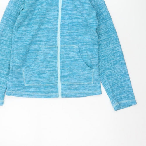 Mountain Warehouse Unisex Kids Blue 9-10 Years Full Zip Hoodie