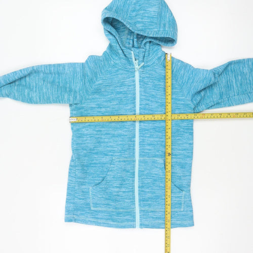 Mountain Warehouse Unisex Kids Blue 9-10 Years Full Zip Hoodie