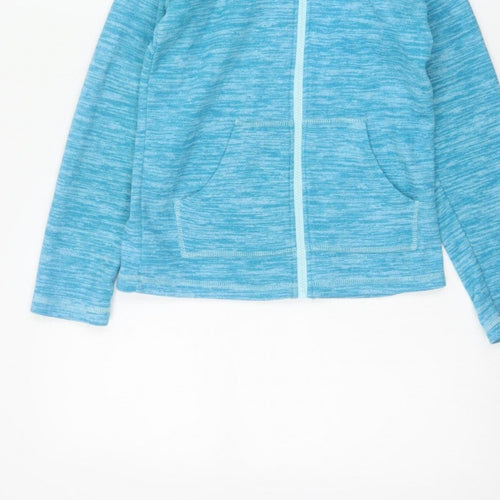 Mountain Warehouse Unisex Kids Blue 9-10 Years Full Zip Hoodie
