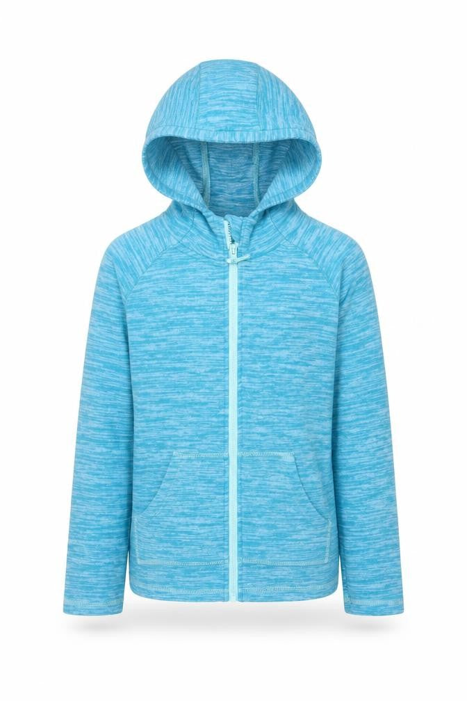 Mountain Warehouse Unisex Kids Blue 9-10 Years Full Zip Hoodie