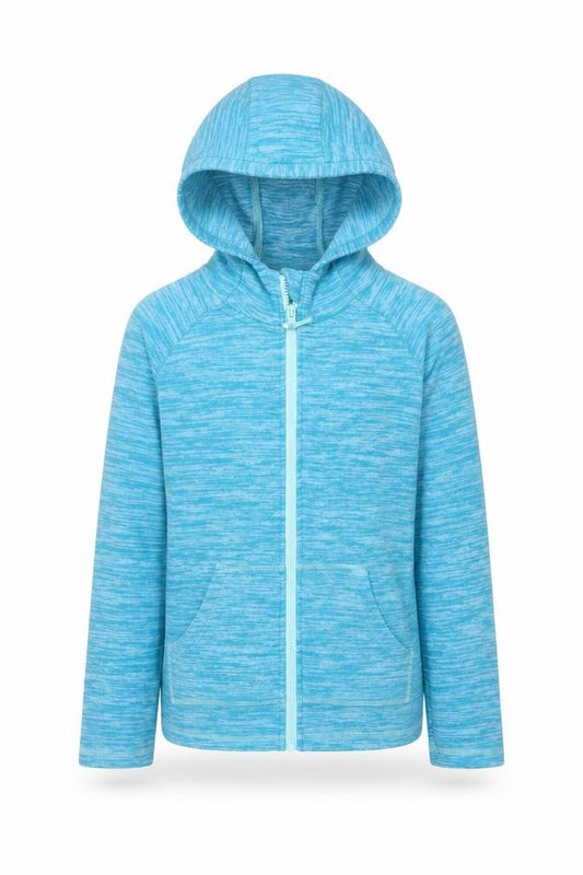 Mountain Warehouse Unisex Kids Blue 9-10 Years Full Zip Hoodie
