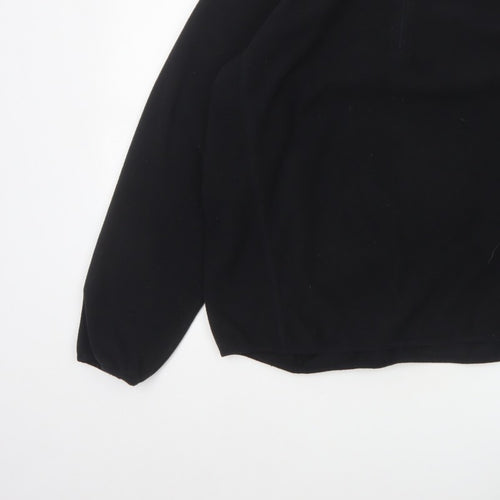 TOG24 Men’s Black XL 1/2 Zip Fleece Pullover Sweatshirt Outdoor Logo