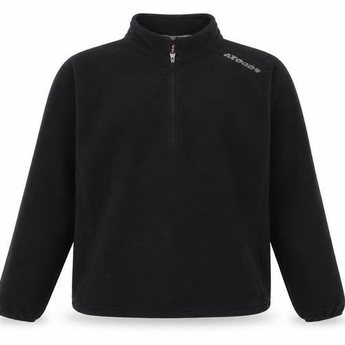 TOG24 Men’s Black XL 1/2 Zip Fleece Pullover Sweatshirt Outdoor Logo