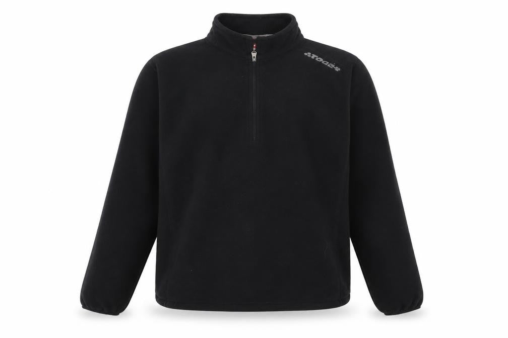 TOG24 Men’s Black XL 1/2 Zip Fleece Pullover Sweatshirt Outdoor Logo