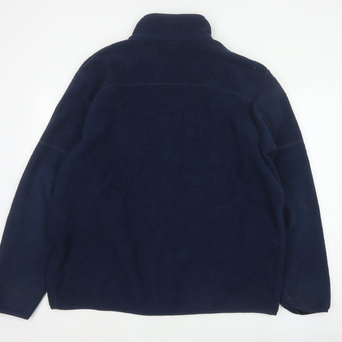 Columbia Men’s Blue XL Sherpa Fleece Full Zip Outdoor Jacket