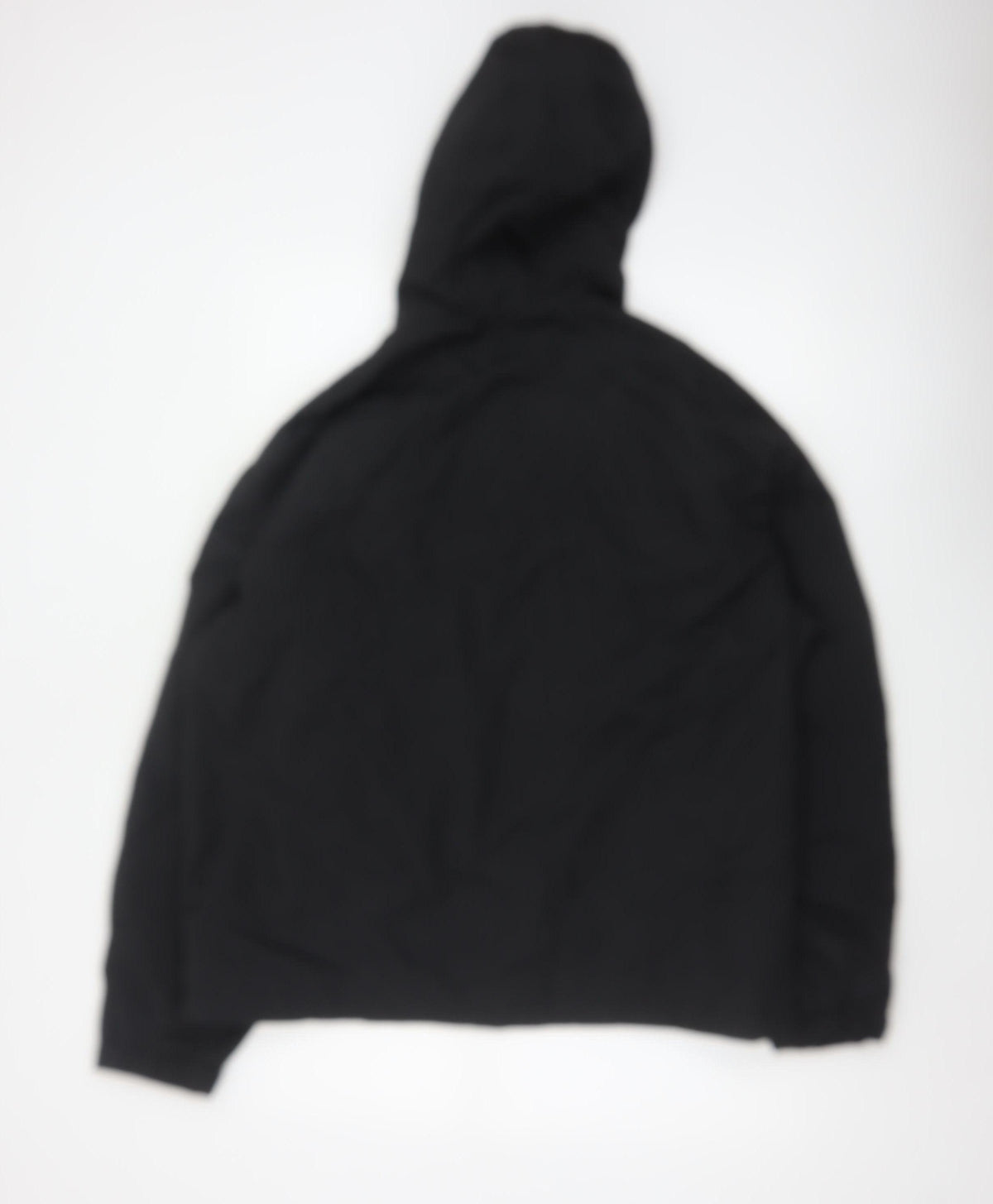 H&M Men’s Black M Hooded Padded Full Zip Puffer Jacket Winter