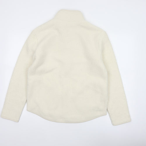 Bonmarché Women’s Ivory Size 14 Fleece Full Zip Jacket