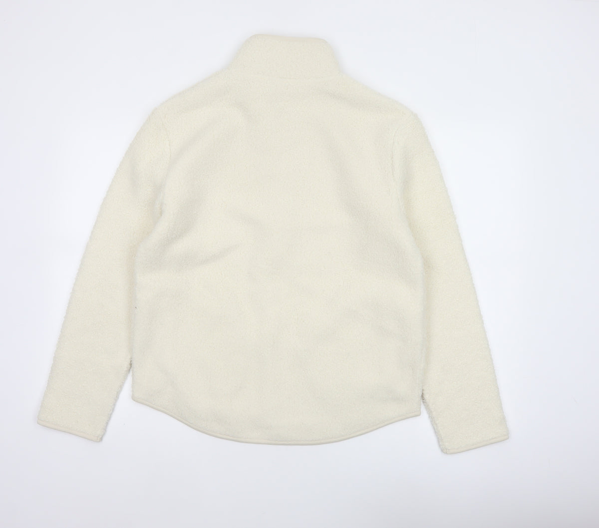 Bonmarché Women’s Ivory Size 14 Fleece Full Zip Jacket