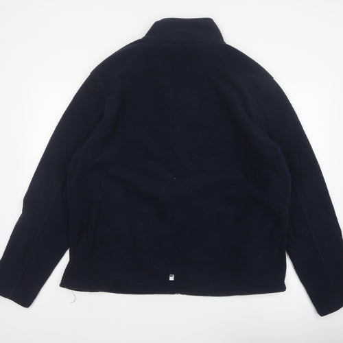 Regatta Men’s Blue XL Full Zip Fleece Basic Jacket Outdoor