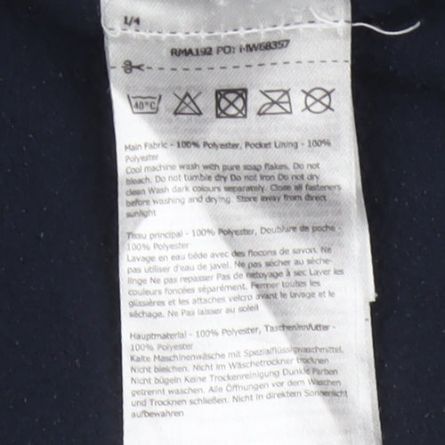 Regatta Men’s Blue XL Full Zip Fleece Basic Jacket Outdoor