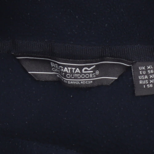 Regatta Men’s Blue XL Full Zip Fleece Basic Jacket Outdoor